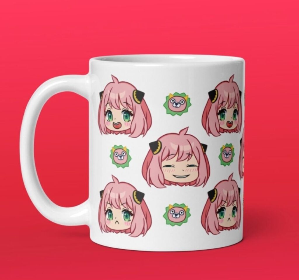 Spy x Family Funny Anya Faces Mug