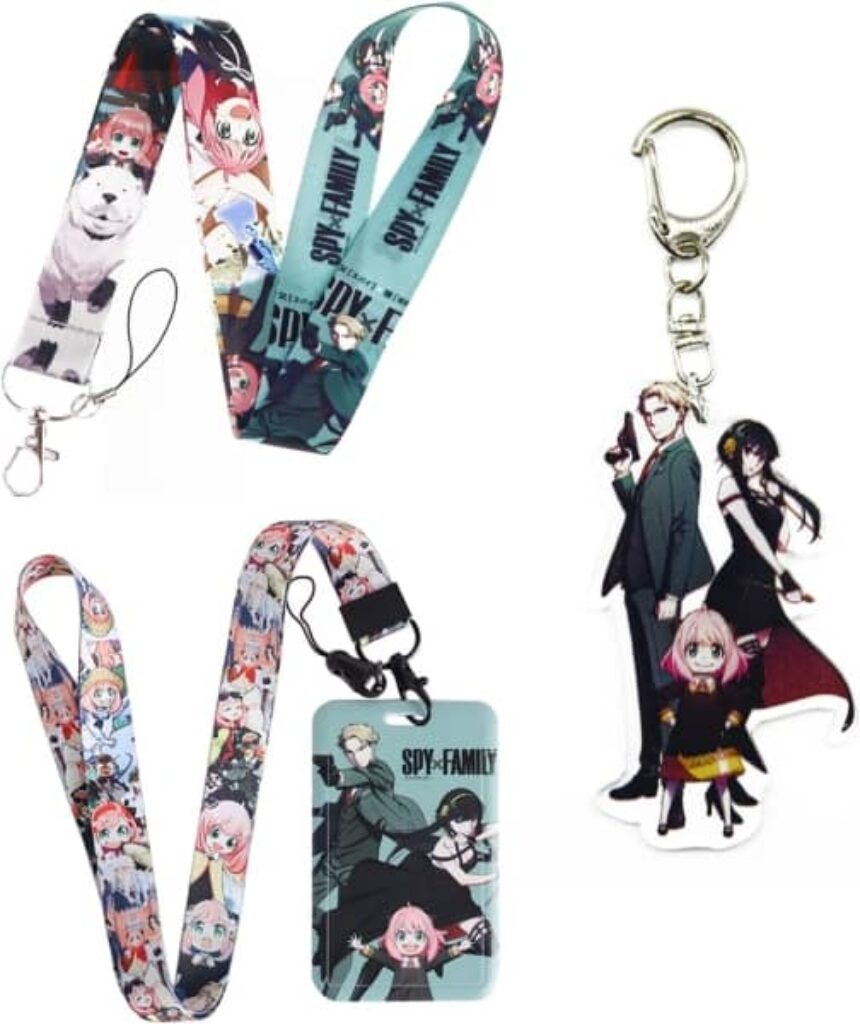 Spy x Family Lanyard and ID Badge Holder