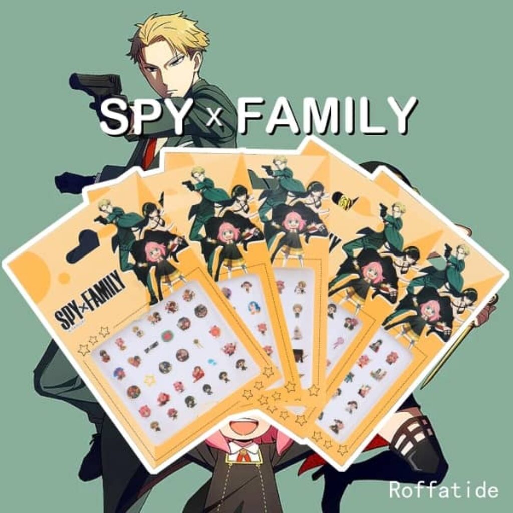 Spy x Family Nail Sticker Decal